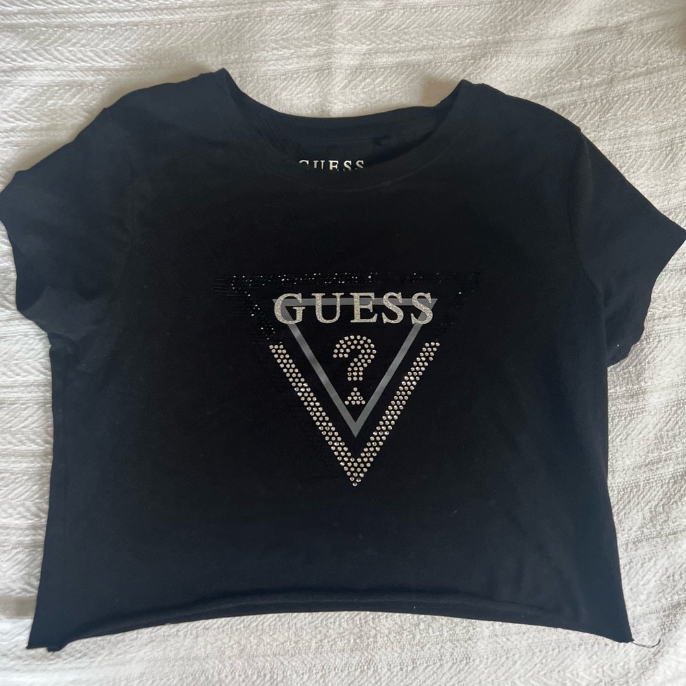Guess Vintage Crop Tee- Size S
